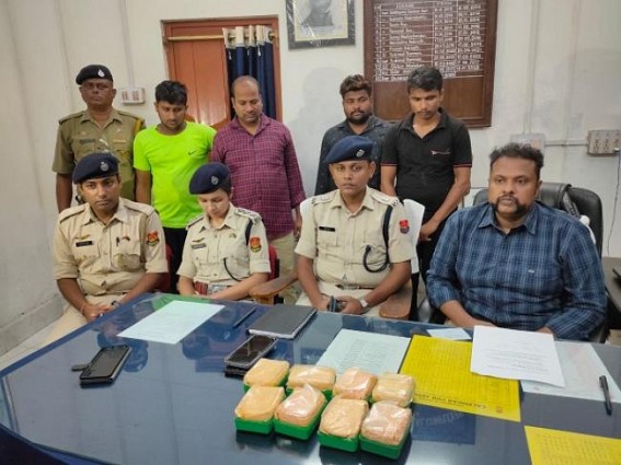 4 Drug Peddlers arrested : Rs. 1.5 crore’s Drug Seized